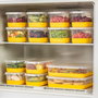 Hermia Set de 14 piezas de organizadores para frigorífico, Amarillo